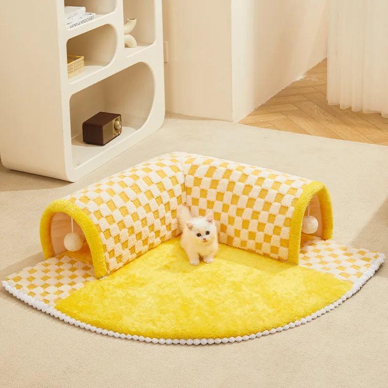 Cama Túnel para Gatos - 7 Patas