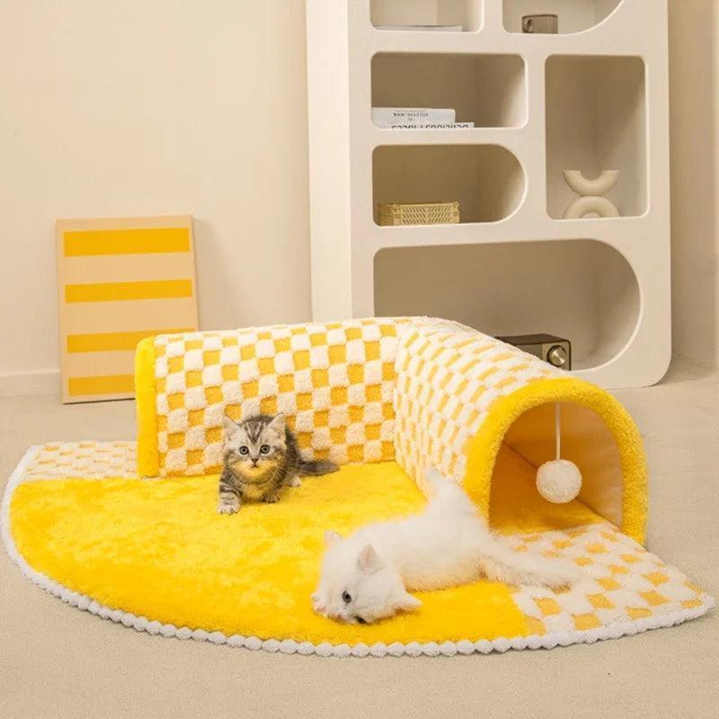 Cama Túnel para Gatos - 7 Patas