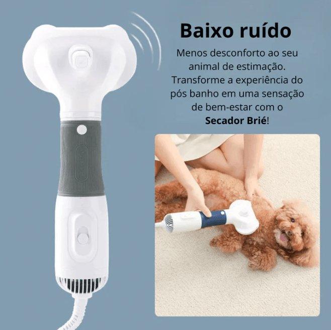 Secador Pet Silencioso 3 em 1 - 7 Patas