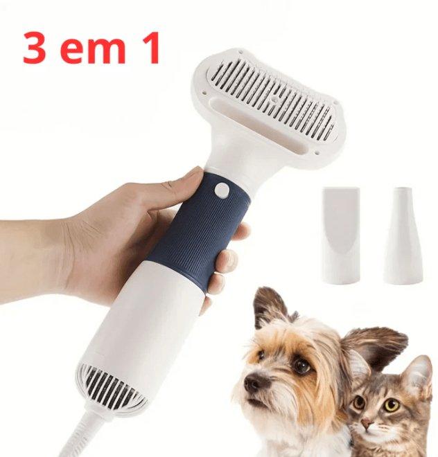 Secador Pet Silencioso 3 em 1 - 7 Patas